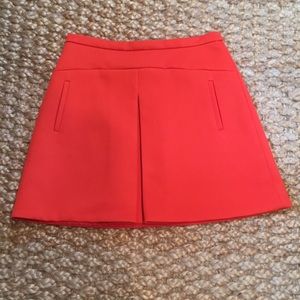 J. Crew structured short A-line skirt, size 8